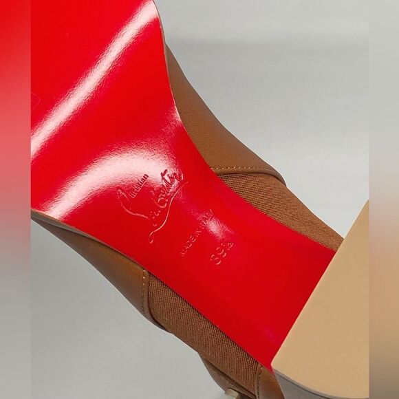 Christian Louboutin Leather 70 Chelsea Booties size 39.5 - Picture 15 of 15